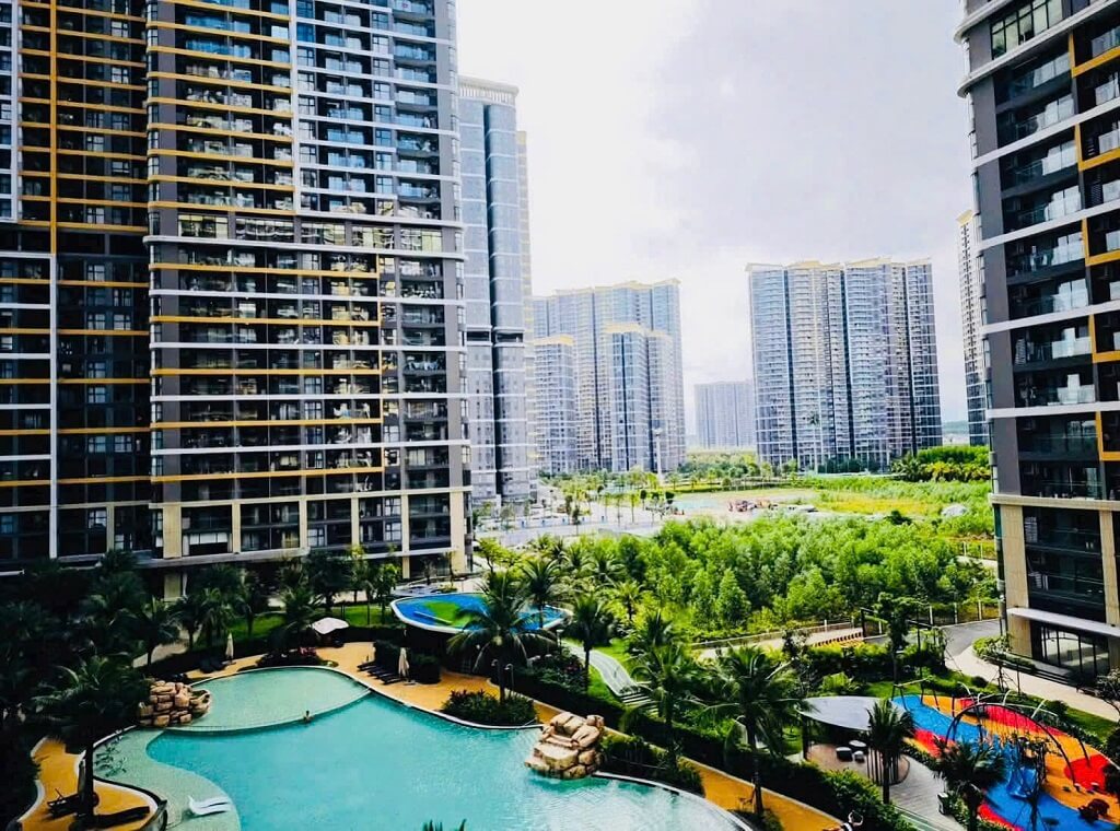 Giá bán 2 phòng ngủ The Beverly Tòa BE2